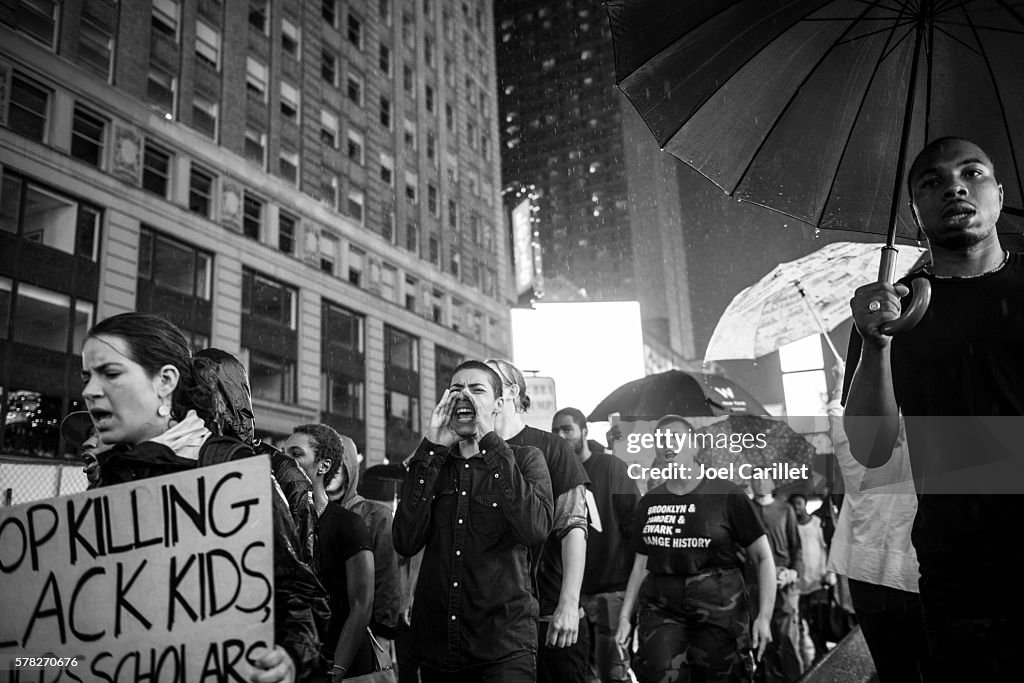 Black Lives Matter protest in New York City