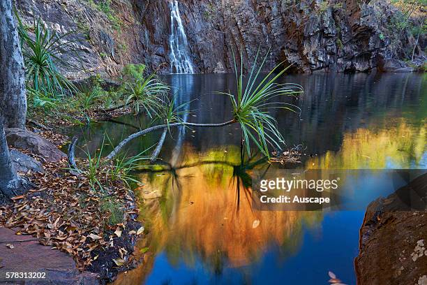 Tjanera Falls on Sandy Creek. Litchfield National Park, Northern Territory, Australia.