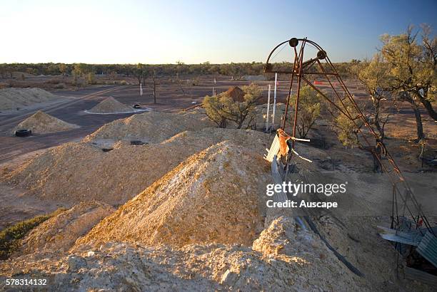 Opal mining, in a small opal mining town 165 km west of Cunnamulla, It is the home of the unique Yowah Nut opal and Ironstone Matrix opal, types of...