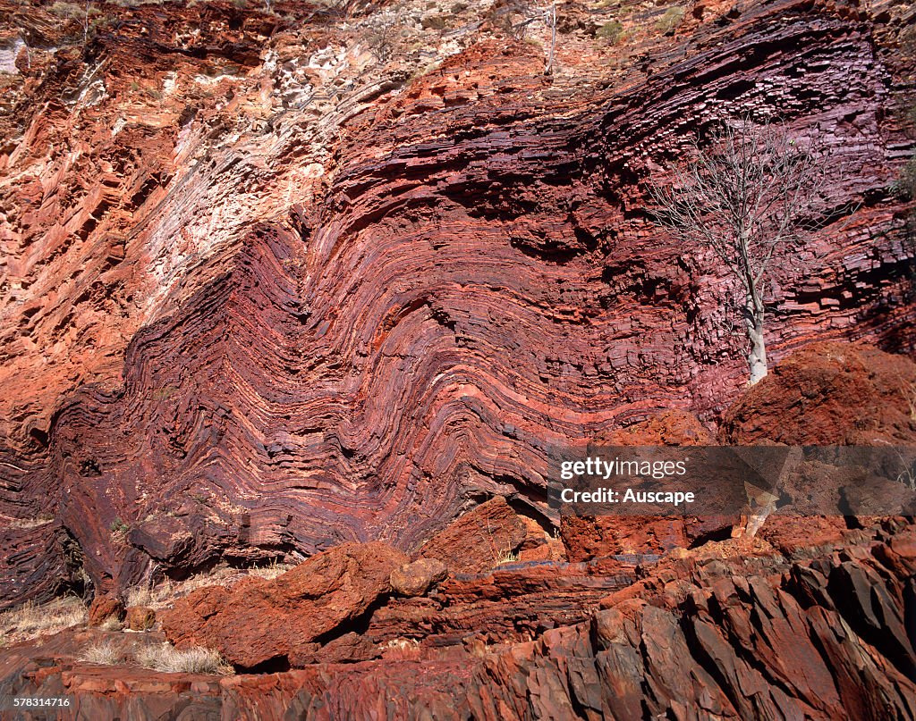 Banded Rocks Banded ironstone formation between 2 and 2.2 billion years old,... News ...