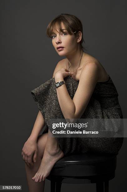 Actress Cristiana Capotondi is photographed for Self Assignment in 2014.