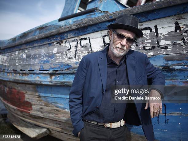 Musician Francesco De Gregori is photographed for Self Assignment in 2012.