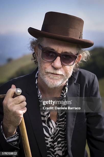 Musician Francesco De Gregori is photographed for Self Assignment in 2012.