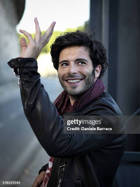 Actor Giulio Forges Davanzati is photographed for Self Assignment in 2011.