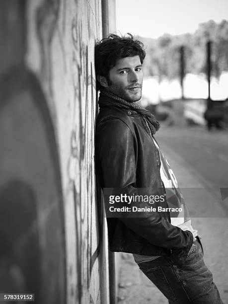 Actor Giulio Forges Davanzati is photographed for Self Assignment in 2011.