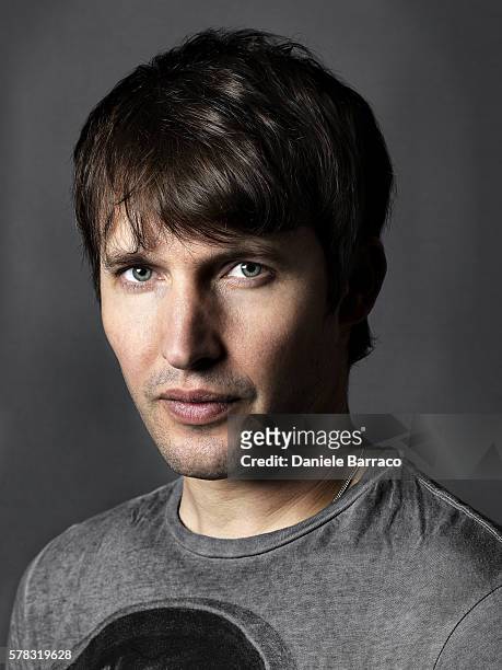 Musician James Blunt is photographed for Self Assignment in 2011.