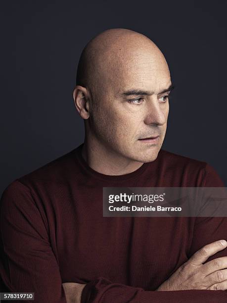 Actor Luca Zingaretti is photographed for Self Assignment in 2010.