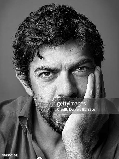 Actor Pierfrancesco Favino is photographed for Self Assignment in 2010.