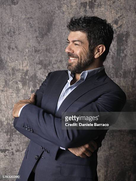 Actor Pierfrancesco Favino is photographed for Self Assignment in 2010.