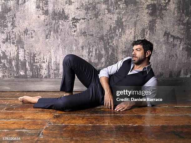 Actor Pierfrancesco Favino is photographed for Self Assignment in 2010.