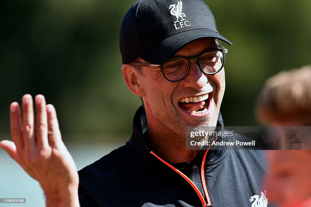 Liverpool FC Media Accesss during US Pre-Season Tour