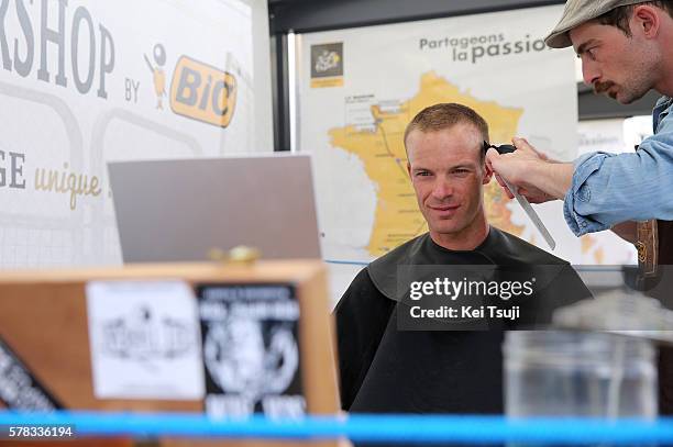 103th Tour de France 2016 / Stage 18 Iljo KEISSE / Barber Shop / Sallanches - Megeve 1095m / Time Trial ITT / TDF /