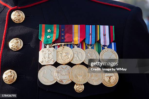 Usmc Ribbons 42 Marine Uniform Ribbons Stock Photos, High-Res Pictures, and Images ...