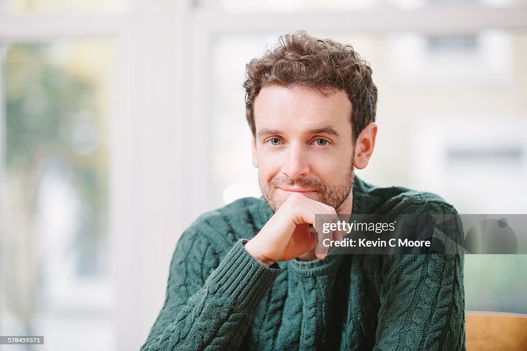 Portrait of a mid adult man