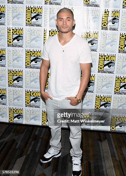 Actor Miguel Gomez attendns FX's "The Strain" press line during Comic-Con International 2016 at Hilton Bayfront on July 21, 2016 in San Diego,...