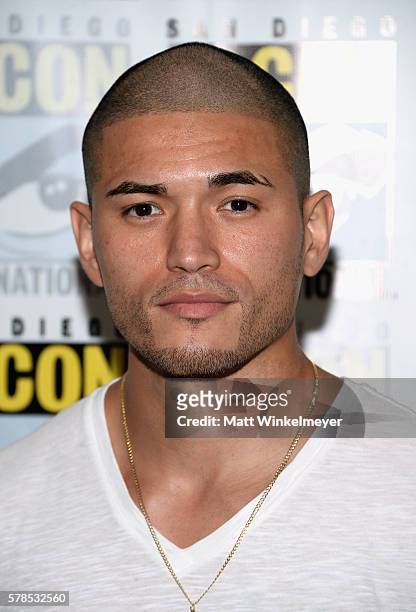 Actor Miguel Gomez attendns FX's "The Strain" press line during Comic-Con International 2016 at Hilton Bayfront on July 21, 2016 in San Diego,...