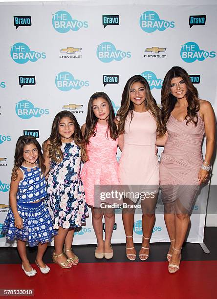 Pictured: Audriana Giudice, Milania Giudice, Gabriella Giudice, Gia Giudice, Teresa Giudice --