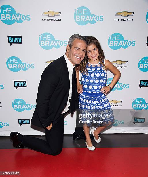 Pictured: Andy Cohen, Audriana Giudice --