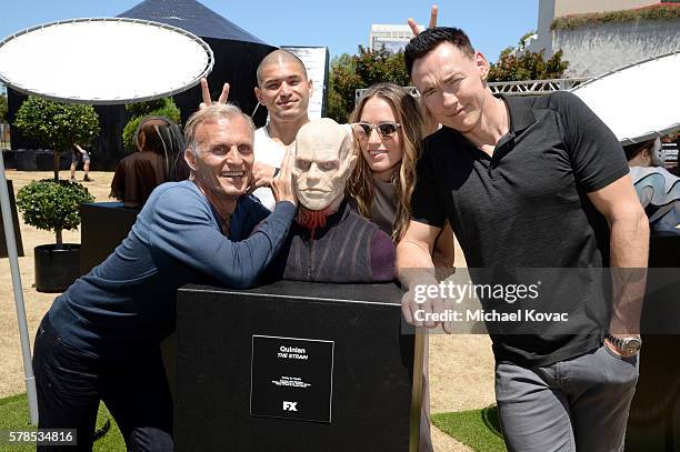 Actors Richard Sammel, Miguel Gomez, Ruta Gedmintas and Kevin Durand attend FXhibition during Comic-Con International 2016 at Hilton Bayfront on July...