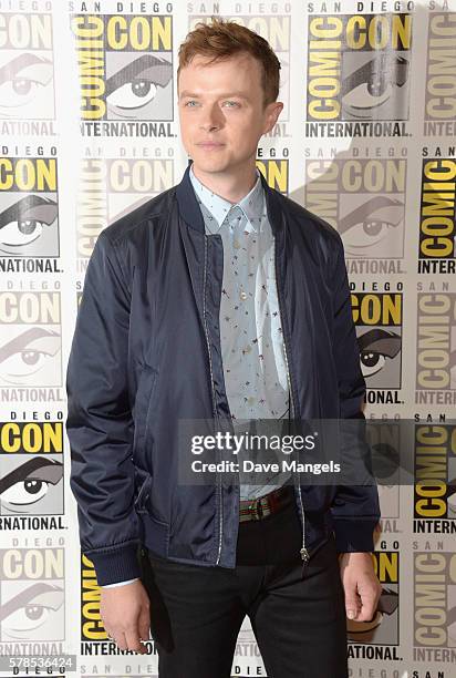 Actor Dane DeHaan attends the EuropaCorp press line during Comic-Con International 2016 at Hilton Bayfront on July 21, 2016 in San Diego, California.