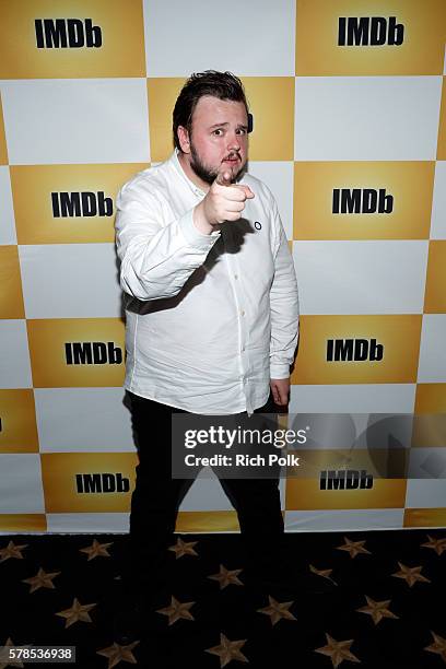 Actor John Bradley attends the IMDb Yacht at San Diego Comic-Con 2016: Day One at The IMDb Yacht on July 21, 2016 in San Diego, California.