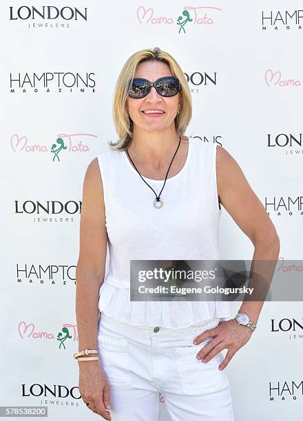 Sandra De Ovando attends the Hamptons Magazine & London Jewelers Host a Luxury Shopping Afternoon on July 21, 2016 in Wainscott, New York.