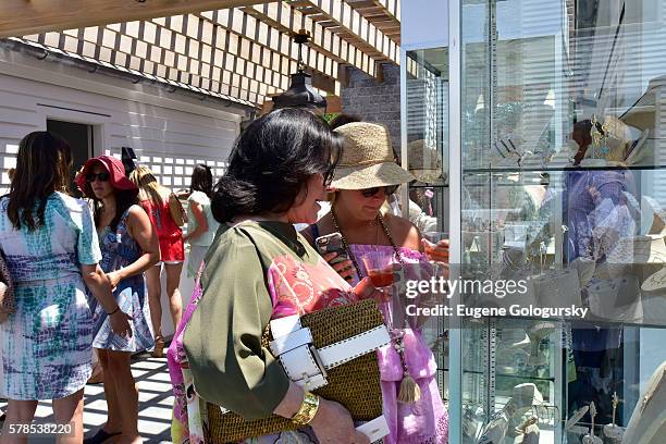 Atmosphere at the Hamptons Magazine & London Jewelers Host a Luxury Shopping Afternoon on July 21, 2016 in Wainscott, New York.