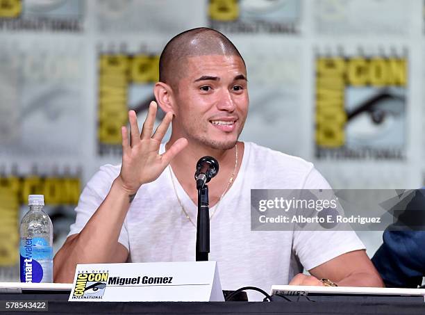 Actor Miguel Gomez attends "The Strain" screening at Comic-Con International 2016 at San Diego Convention Center on July 21, 2016 in San Diego,...