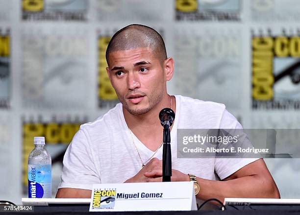 Actor Miguel Gomez attends "The Strain" screening at Comic-Con International 2016 at San Diego Convention Center on July 21, 2016 in San Diego,...