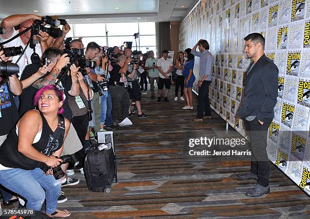 Actor Wilmer Valderrama attends CBS Fan Favorites Press Line during Comic-Con International 2016 at Hilton Bayfront on July 23, 2016 in San Diego,...