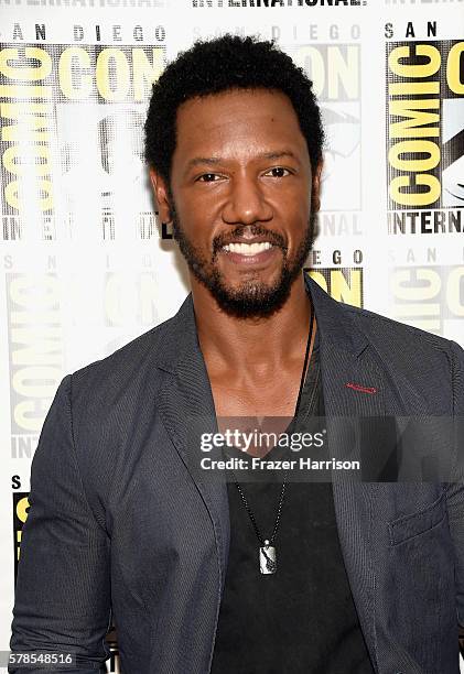 Actor Tory Kittles attends the "Colony" press line during Comic-Con International 2016 at Hilton Bayfront on July 21, 2016 in San Diego, California.