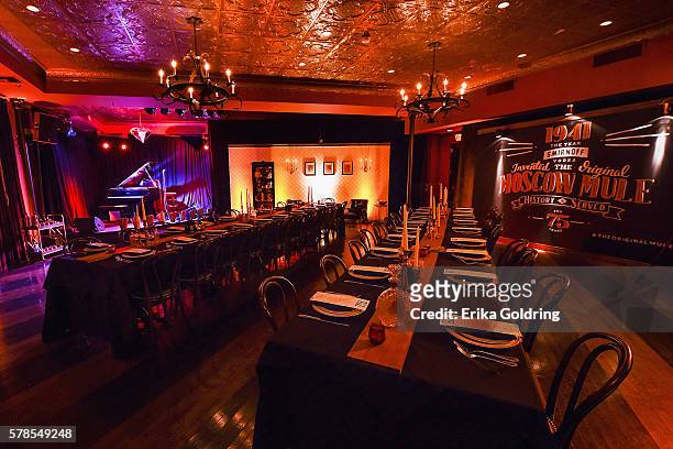 Vodka celebrates the 75th Anniversary of the original Moscow Mule during Tales of the Cocktail at Little Gem Saloon on July 21, 2016 in New Orleans,...