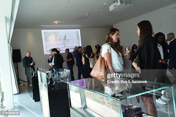 Atmosphere during the Thomas Sabo Autumn/Winter 2016 Collection Hosted by Georgia May Jagger on July 21, 2016 in New York City.