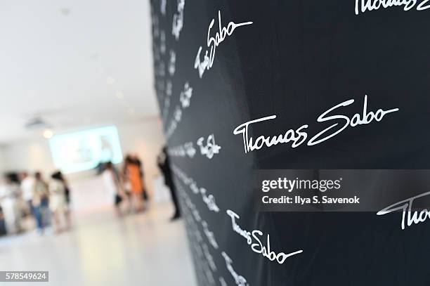 Atmosphere during the Thomas Sabo Autumn/Winter 2016 Collection Hosted by Georgia May Jagger on July 21, 2016 in New York City.