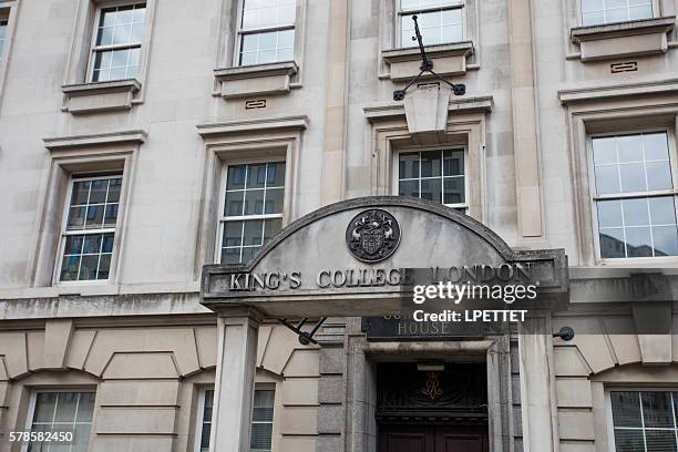 kings college london - king's college london stock-fotos und bilder