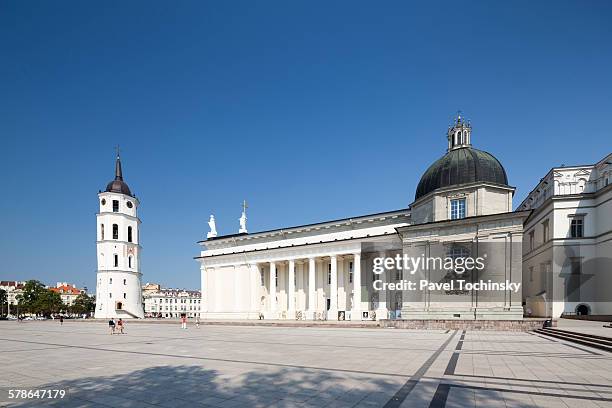 the cathedral of vilnius - ビリニュス ストックフォトと画像