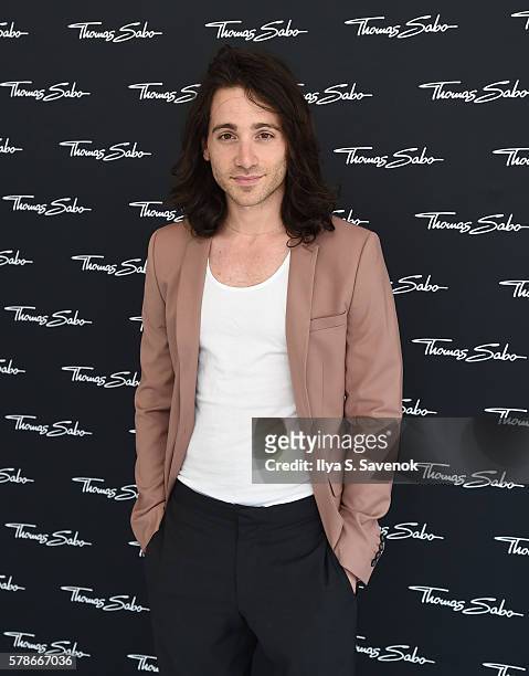 Gregory DelliCarpini, Jr. Attends the Thomas Sabo Autumn/Winter 2016 Collection Hosted by Georgia May Jagger on July 21, 2016 in New York City.