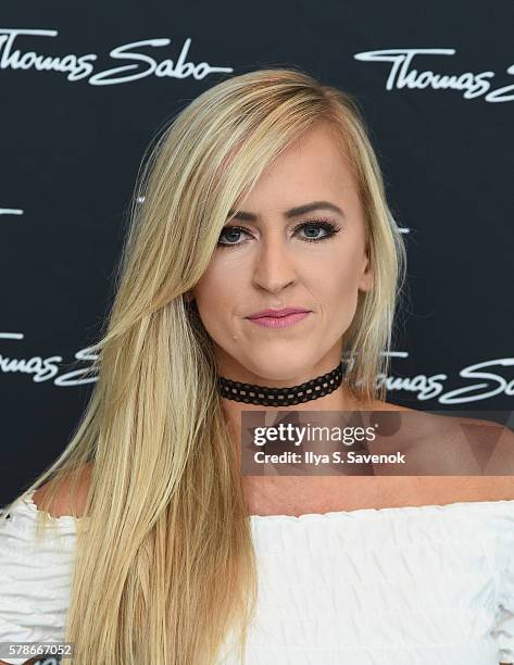 Danielle Moinet attends the Thomas Sabo Autumn/Winter 2016 Collection Hosted by Georgia May Jagger on July 21, 2016 in New York City.