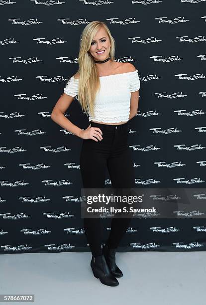 Danielle Moinet attends the Thomas Sabo Autumn/Winter 2016 Collection Hosted by Georgia May Jagger on July 21, 2016 in New York City.