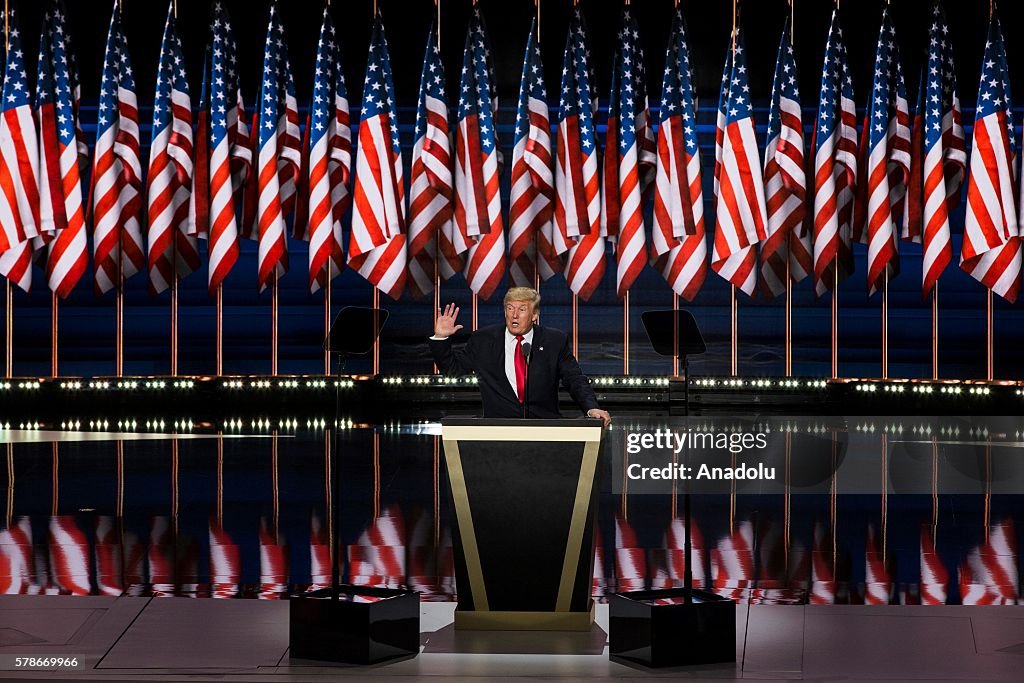 Donald Trump Accepts the Republican Presidential Nomination