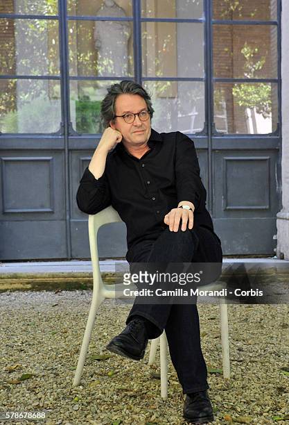 Ralf Rothmann poses for a portrait at Festival delle Letterature on June 20, 2016 in Rome, Italy.