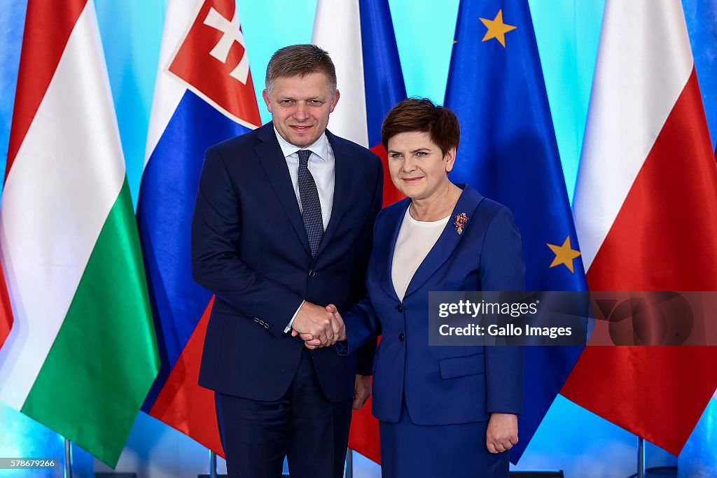 The Visegrad Group Meeting