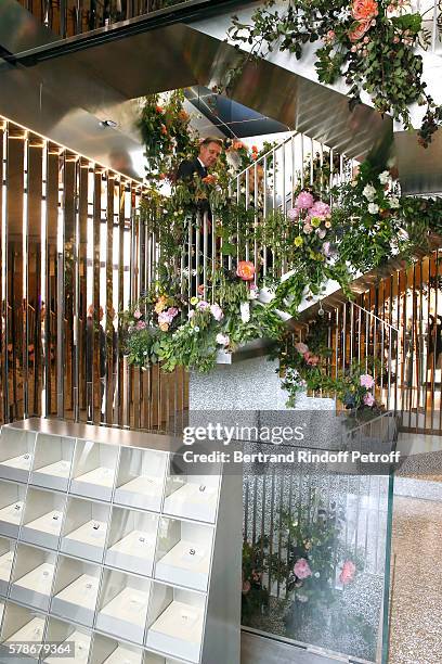 Illustration view of the Repossi Vendome Flagship Store Inauguration at Place Vendome on July 3, 2016 in Paris, France.