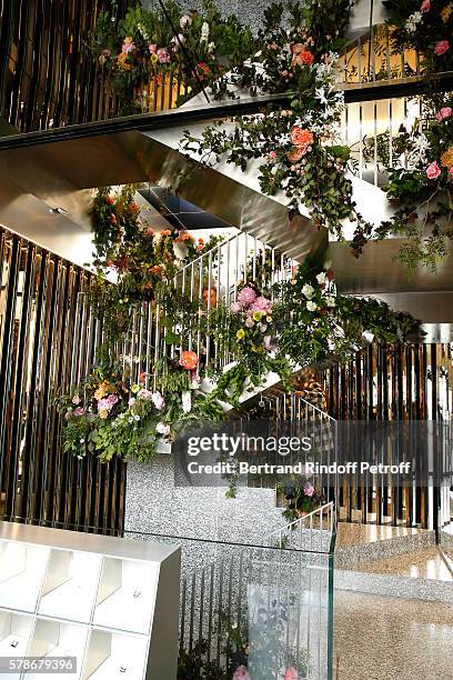 Illustration view of the Repossi Vendome Flagship Store Inauguration at Place Vendome on July 3, 2016 in Paris, France.