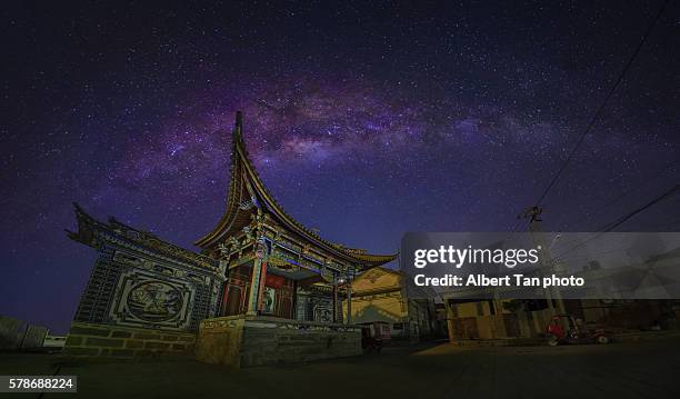 temple milky way - dali universe stock pictures, royalty-free photos & images