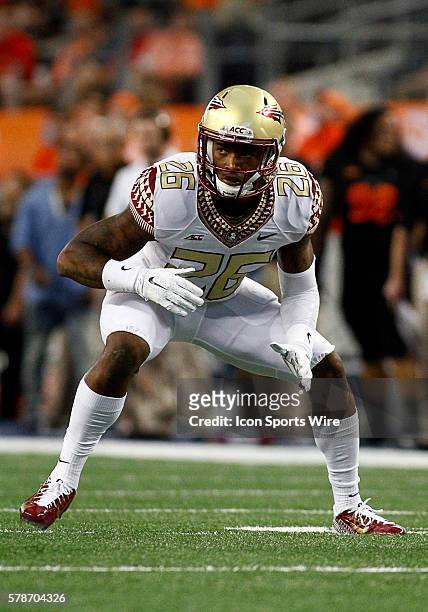 Florida State Seminoles defensive back P.J. Williams during a NCAA football game between the Florida State Seminoles and the Oklahoma State Cowboys...