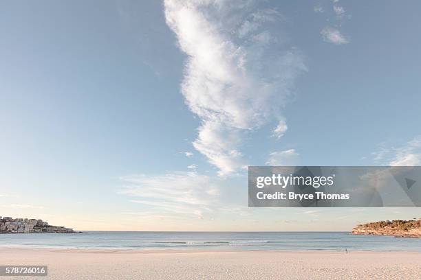 bondi sunrise - bondi beach stock pictures, royalty-free photos & images