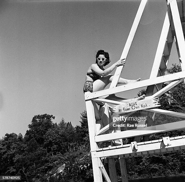 Russel Rae 826 Diving Swimsuit Stock Photos, High-Res Pictures, and Images - Getty ...