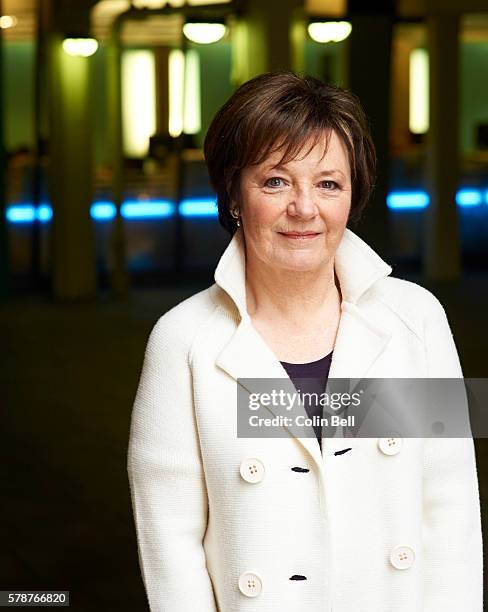 Food writer and tv presenter Delia Smith is photographed for the Times on January 15, 2014 in London, England.