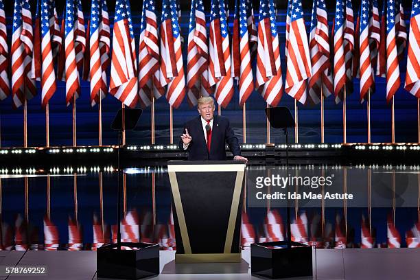Walt Disney Television via Getty Images NEWS - 7/21/16 - Coverage of the 2016 Republican National Convention from the Quicken Loans Arena in...